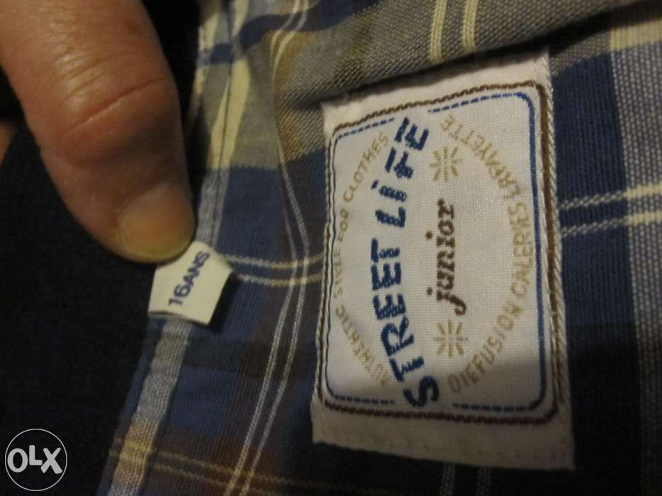 Casaco Impermeável Azul Novo - 16 anos