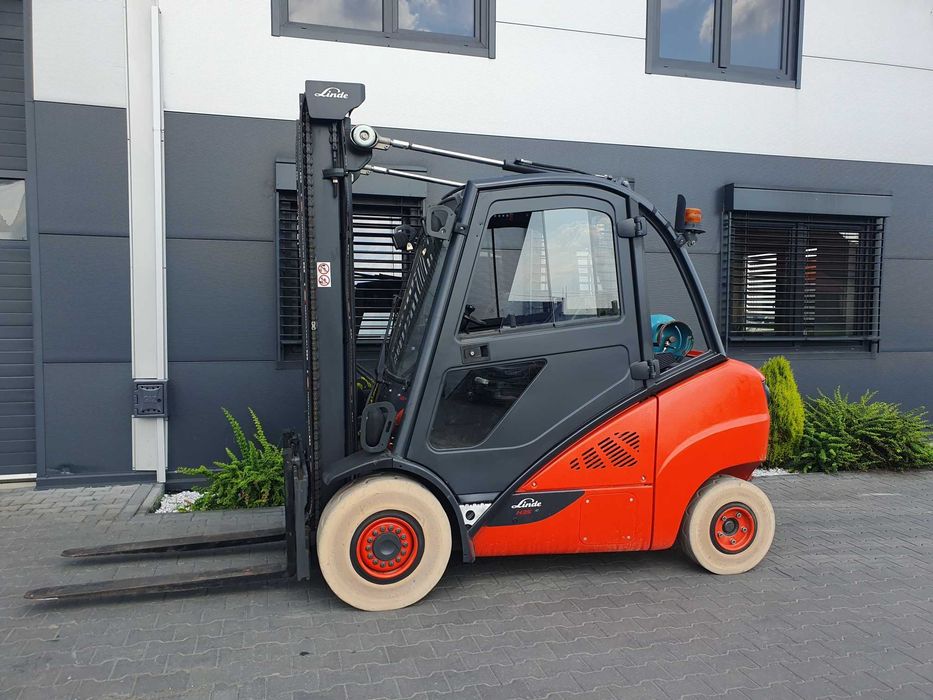 Wózek widłowy LINDE H35T-02 2019r/04 Kabina H30 H40 L Drogowe