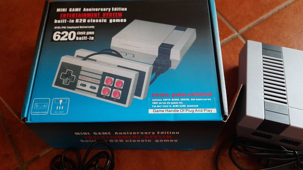 Minigame retro edição aniversário