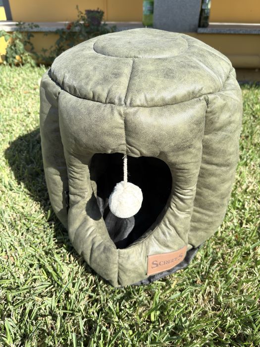 Cama para Gato com Brinquedo = a Nova