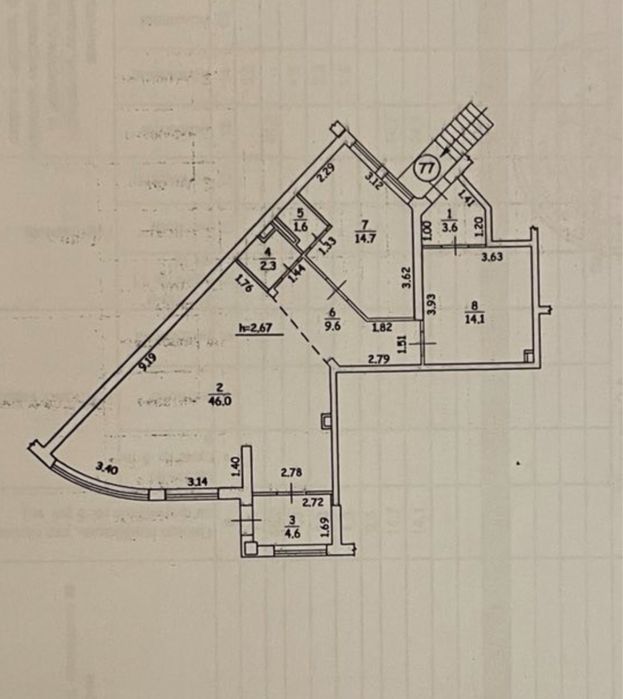 Продаж фасадного приміщення на вул. Трухачевського