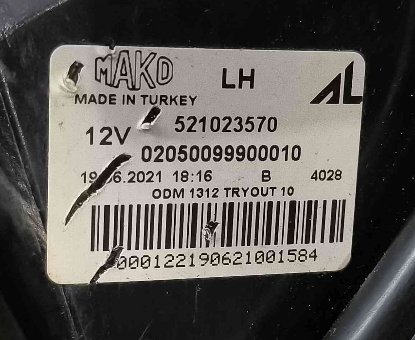 Farolim Esquerdo 521023570 - FIAT PANDA / PANDA CLASSIC