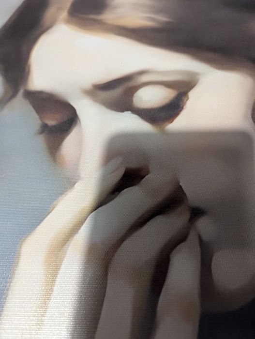 Картина пвх из двух частей в ванную комнату, картина в уборную, 60*40