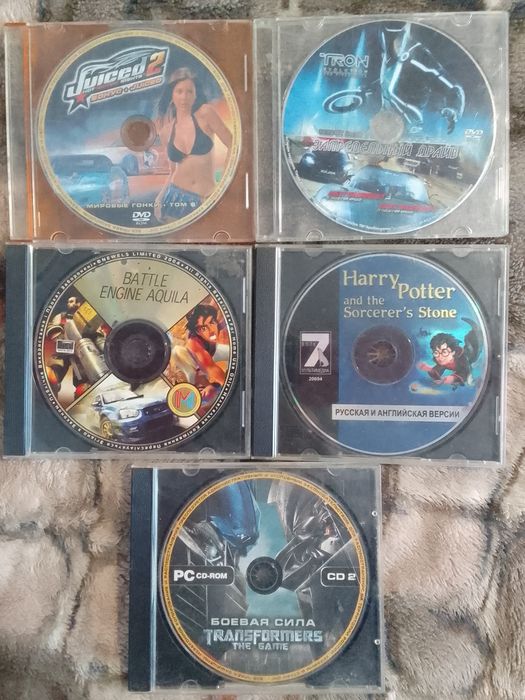 Ігри для PC 28шт.на dvd дисках по 40грн.