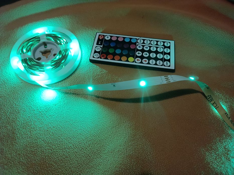 Led 12v RGB com comando
