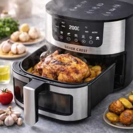 Аерогриль Silver Crest SC-8855S 8 л 4200 Вт