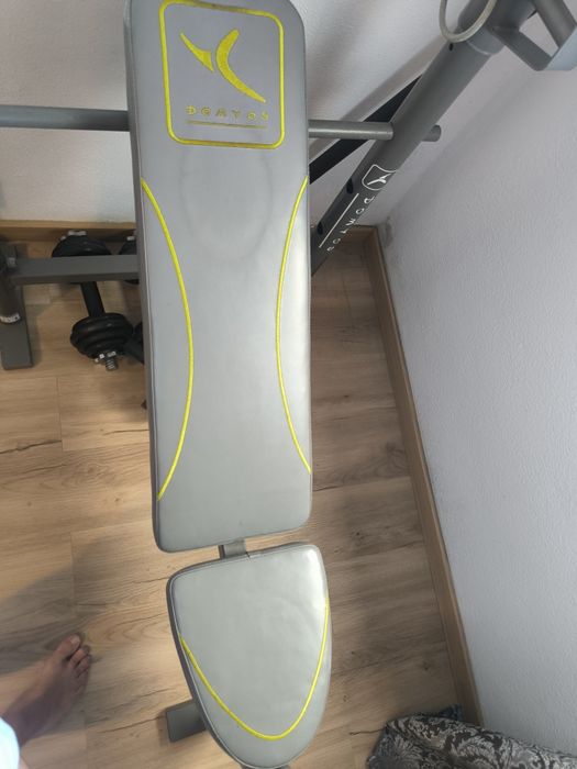 Banco de musculação ajustável Decathlon