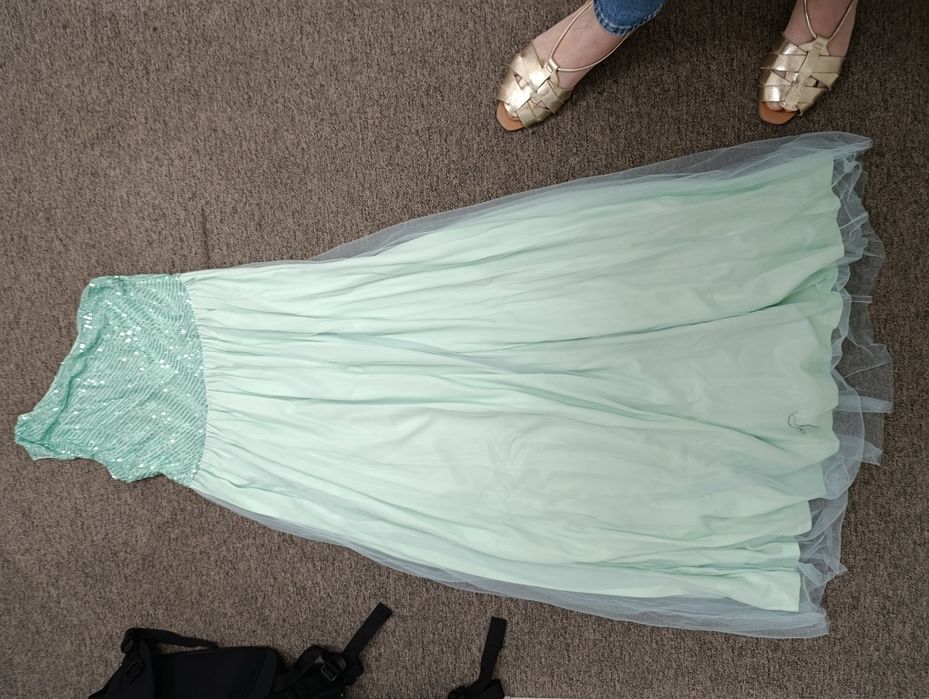 Vestido para casamento azul turquesa nunca usado
