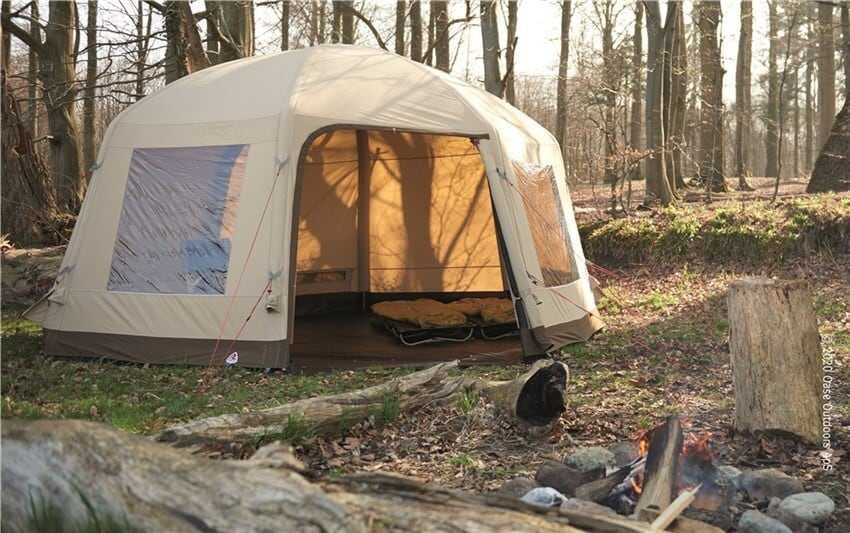 Namiot glamping jurta pompowana ROBENS AERO YURT 8 nowy 50% ceny