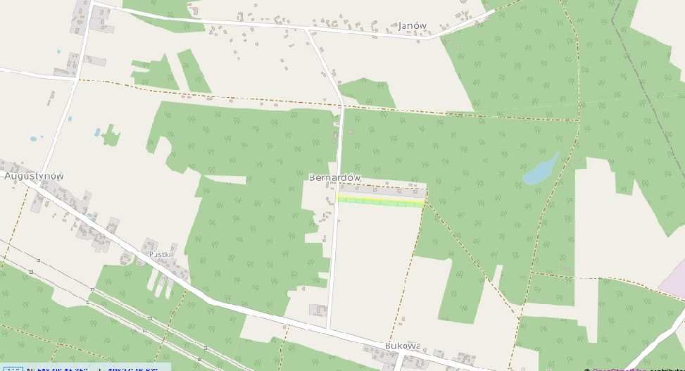 Działka budowlana 980m² - Janów