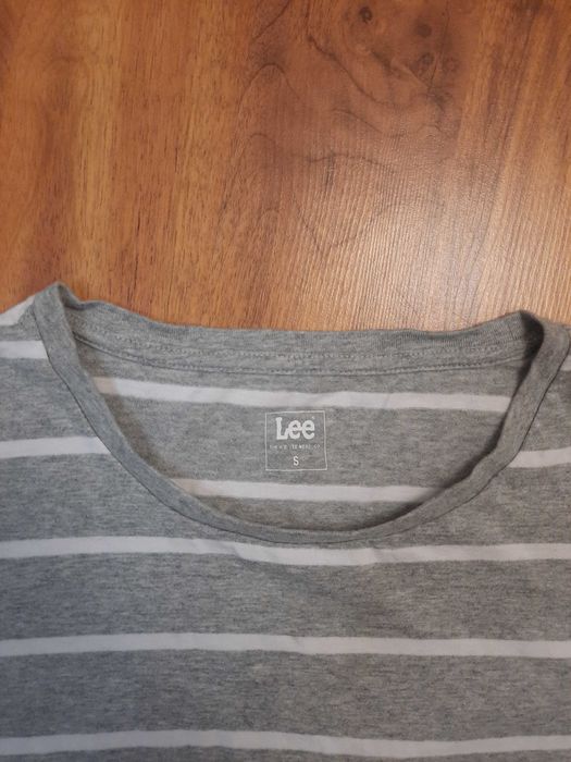 Koszulka bawełniana tshirt w paski Lee rozmiar S