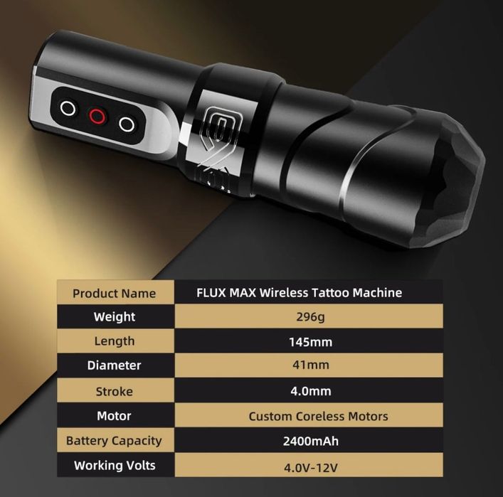 Бездротова модульна тату машинка Ambition Xnet Flux Exo Max