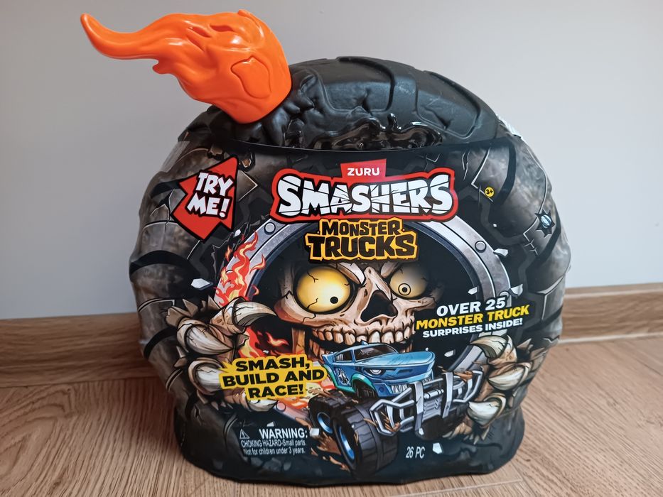 ZURU Monster Truck Smashers + AKCESORIA Duży zestaw