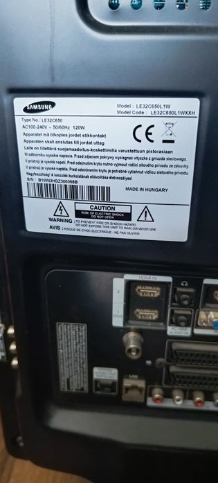 Samsung LE32C650 32 cale