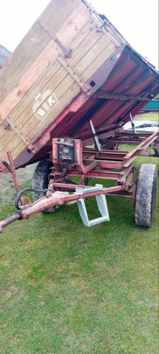 Przyczepa wywrotka niemiecka