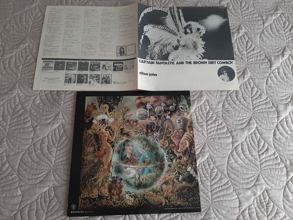 Elton John - Captain Fantastic & B.D.C. - Japão - Vinil LP