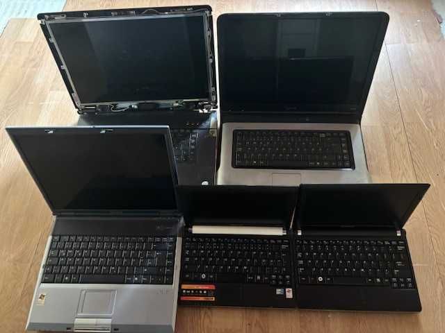 Zestaw laptopów Samsung i Sony