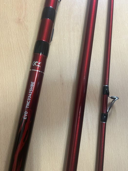 Cana Daiwa Tournament Caster Evo 33 Hibrida Nova