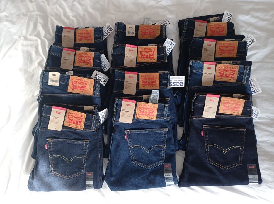 Spodnie jeans Levi's Strauss pełna rozmiarówka oryginał plus paragon