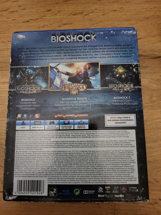 Gra Bioshock The Colection Ps4