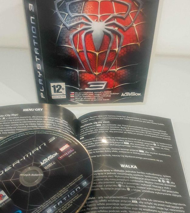Gra Spider-Man 3 PS3 PL-dystrybucja Komplet
