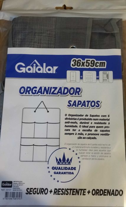 Organizador sapatos