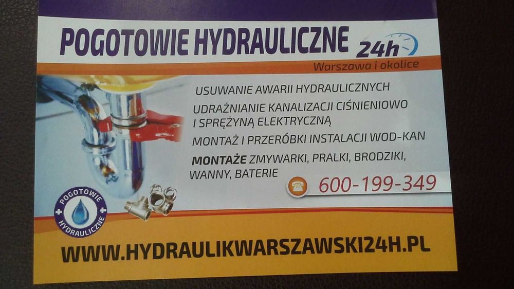 Hydraulik Wesoła rembertów  Stara Miłosna usuwanie awarii 24/7