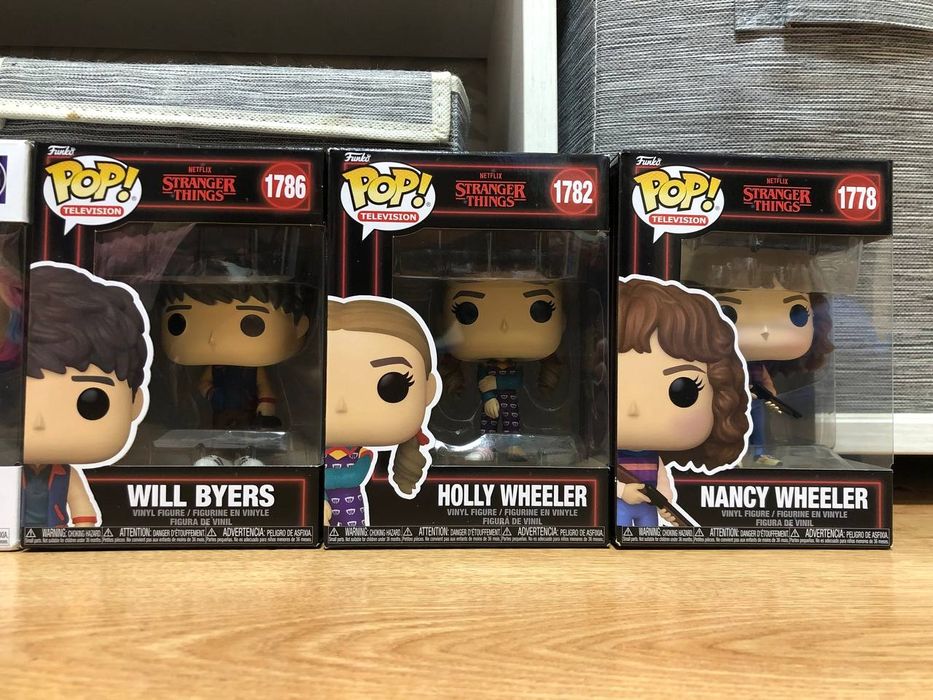 Stranger Things Funko Pop Will Holly Nency Фанко поп Дивні дива Вілл Ненсі Холлі