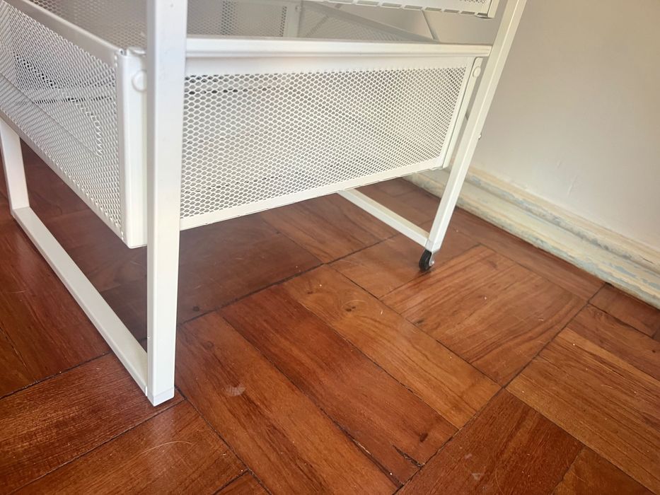 Bloco de gavetas IKEA lennart branco