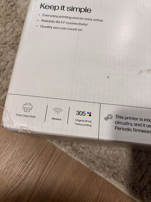 Impressora HP DeskJet 2820e – Nova na Caixa