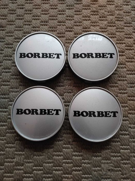 Dekielki alufelgi BORBET  Brock  68mm x 65mm B67 oryginal komplet