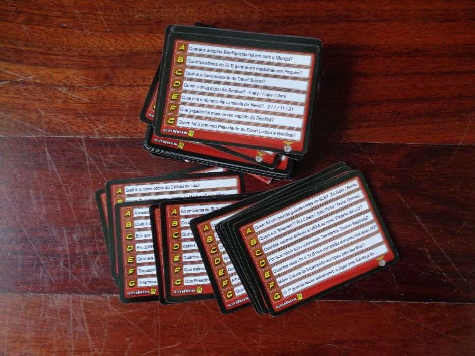 Pack Futebol 5€ - Cartas Quiz SL Benfica, Sporting - Álvaro Magalhães