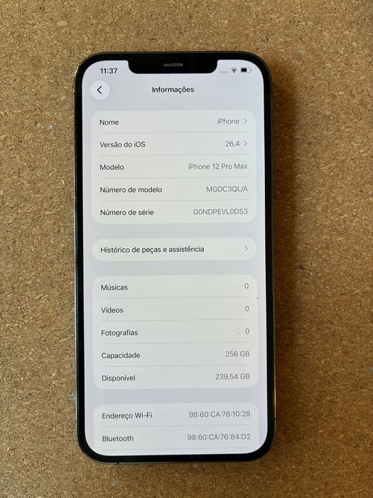 Iphone 12 pro max 256Gb