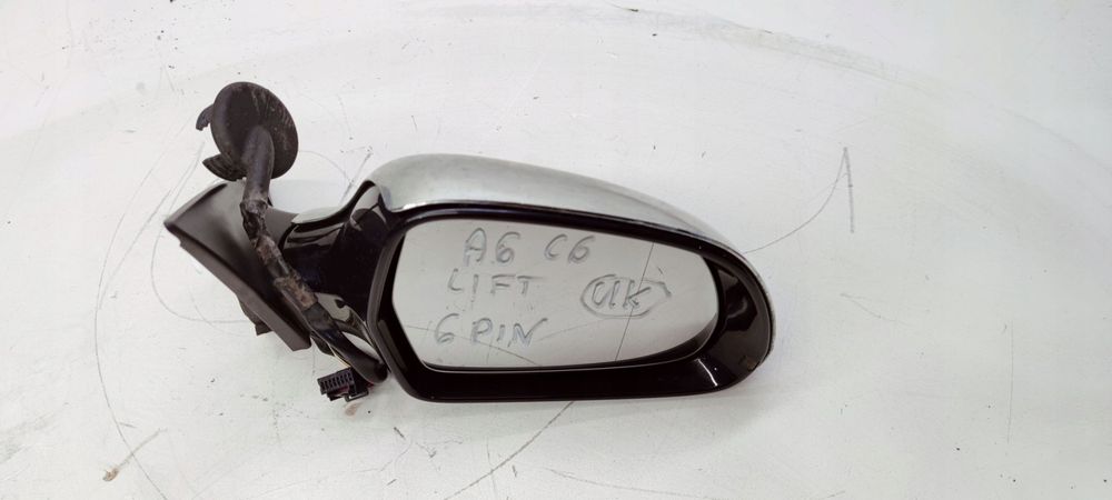 LUSTERKO PRAWY PRZÓD AUDI A6 C6 LIFT UK 6 PIN LZ9Y