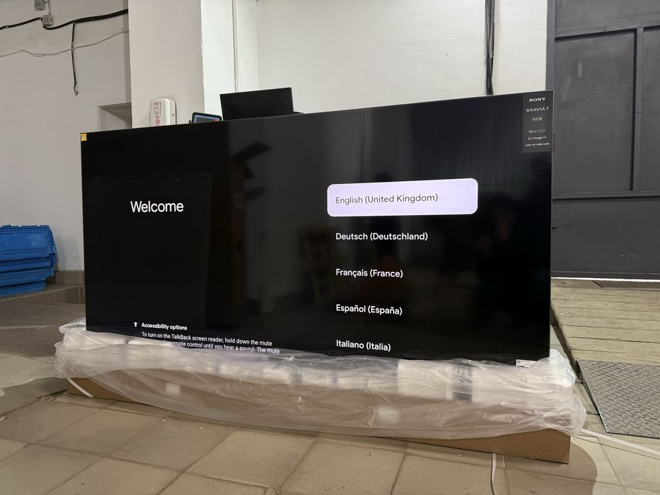 Телевізор Sony Bravia 7 MiniLED 55XR70, 65XR70, 75XR70, 85XR70 (2025)