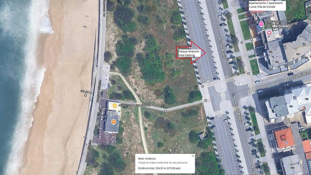 Férias - Excelente Apartamento T1 moderno em 1.ª linha de praia