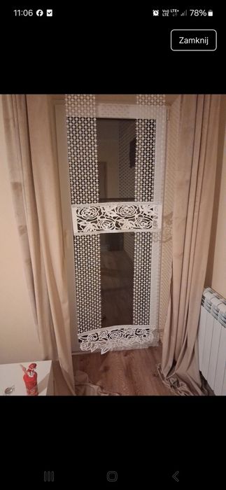 Panel  taras balkon firana 2 szt 60x180
