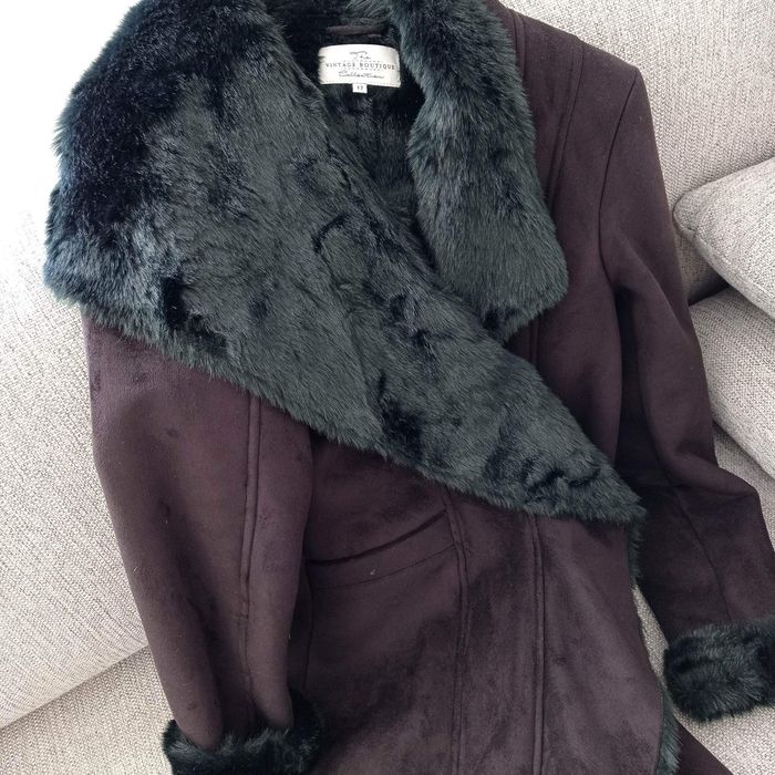 Elegancki kożuch roz.42 stan idealny