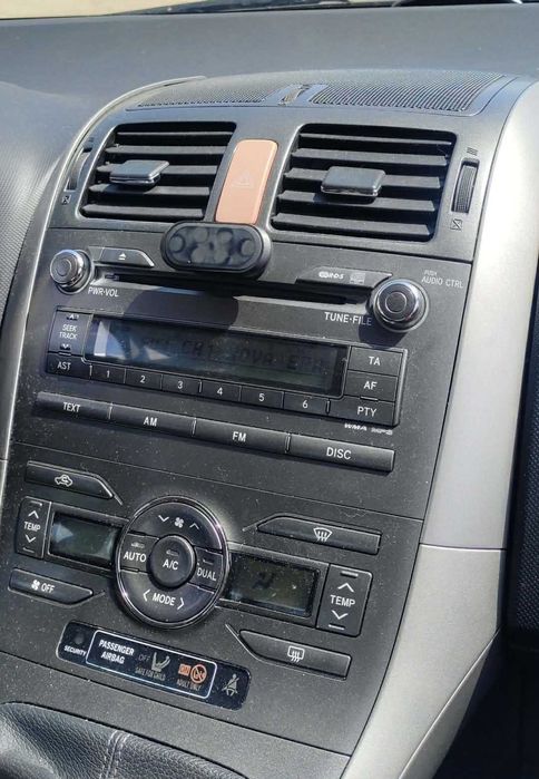 Auto Rádio – Toyota Auris 2007 – Trabalha a 100%