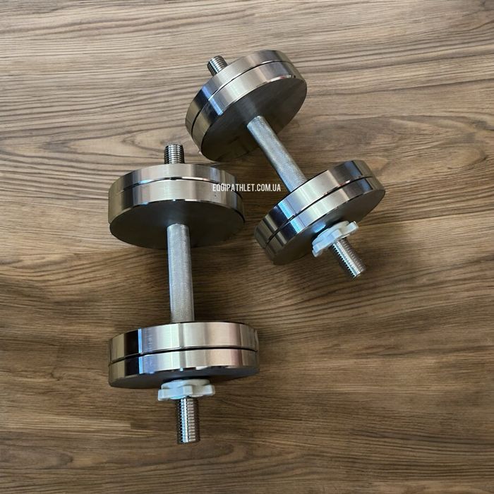 Гантелі металеві Розбірні 1/2шт по 6/10/16/20/30/40КГ гантели розборны