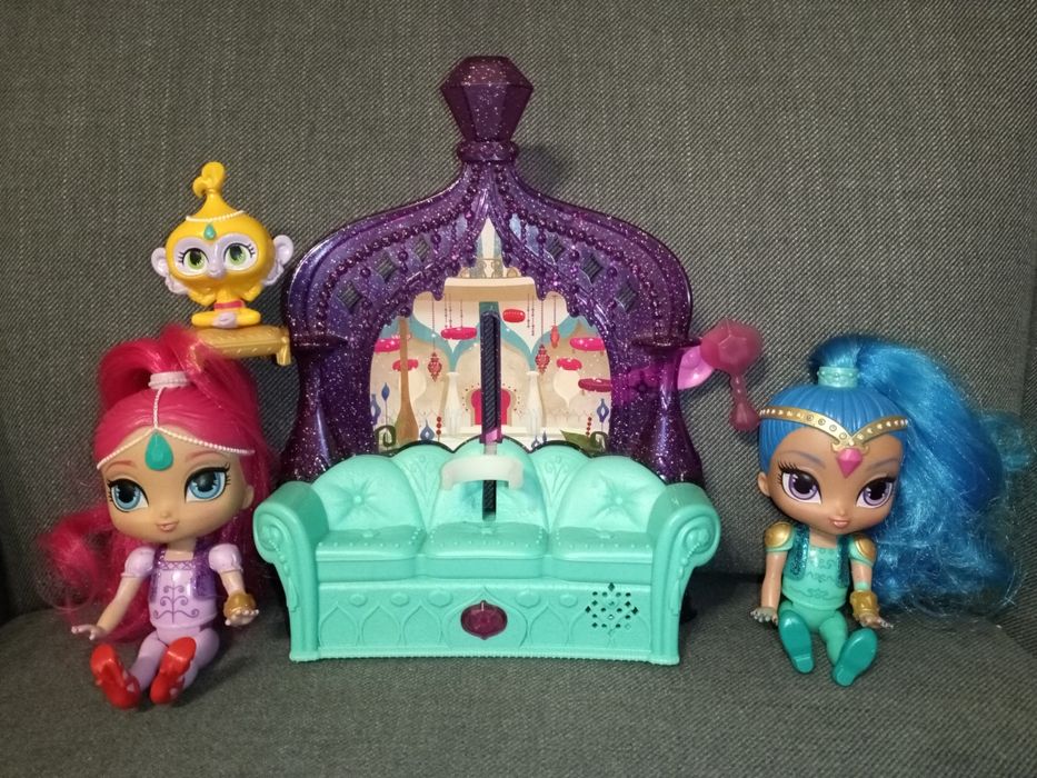 Shimmer i Shine magiczna sofa z Dźwiękiem kanapa pałac