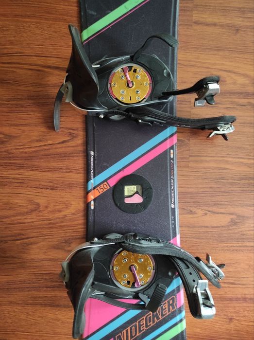 Сноуборд Nidecker, кріплення і боти