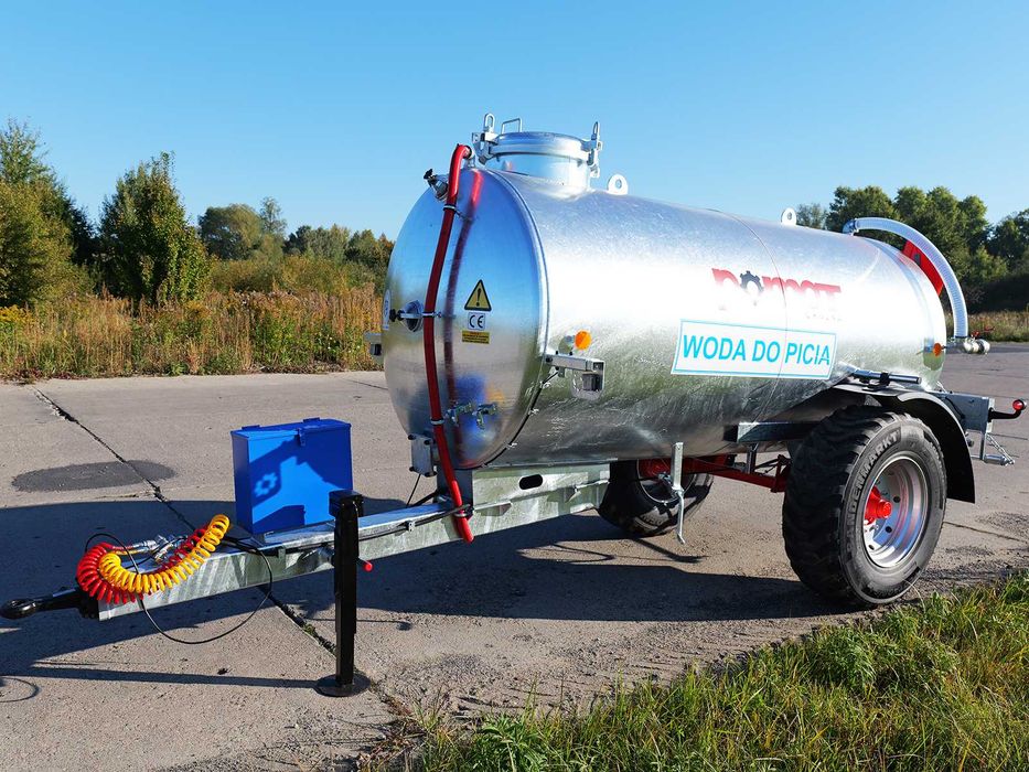 beczka, wóz do wody pitnej 8000L, T507/5, Pomot, dostępna OD RĘKI