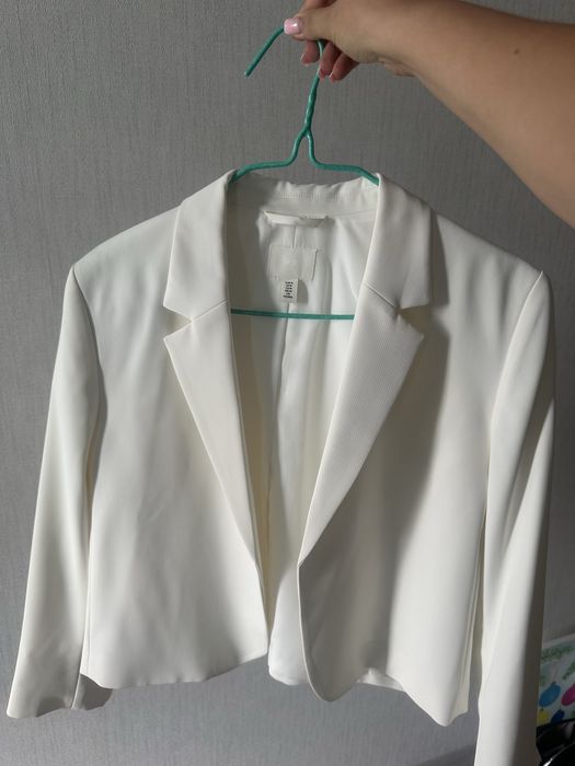 Піджак H&M молочний