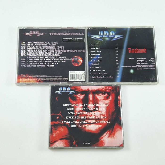 CD-диски  группы UDO
