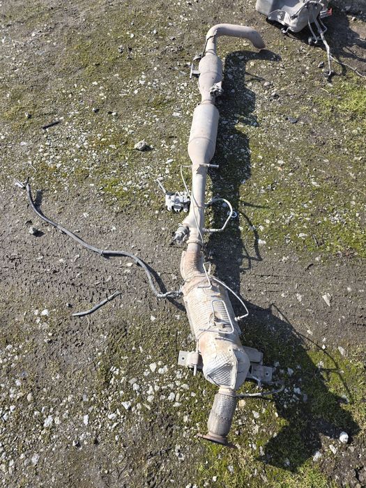 Renault Master lll 2.3 dci kompletny tłumik z katalizatorem i sądami