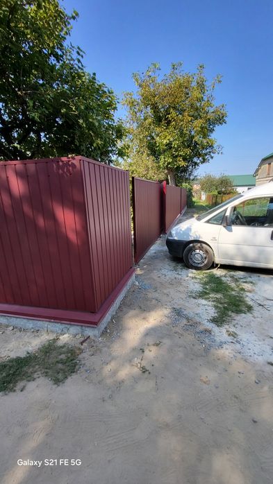 Монтаж огорожі, паркану Львів