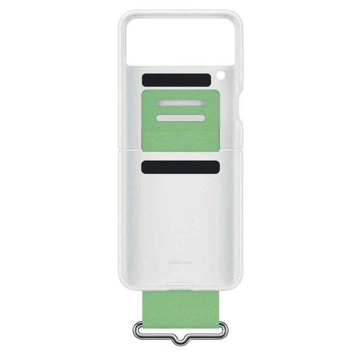 Оригинальный чехол Samsung Galaxy Z Flip 3 Silicone Cover With Strap