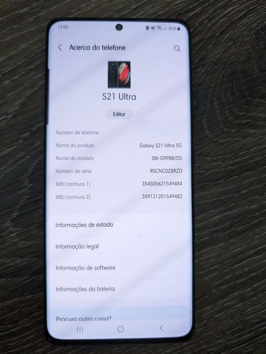 Samsung S21 Ultra Desbloqueado