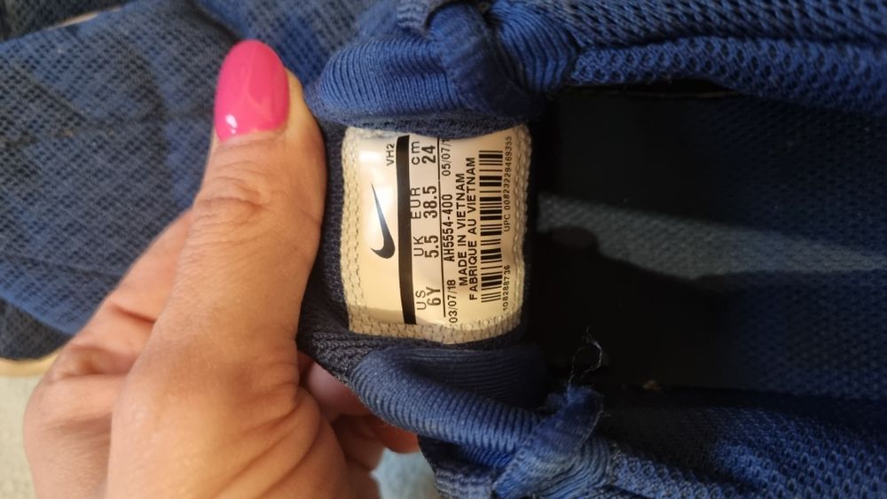 Nike niebieskie 38.5